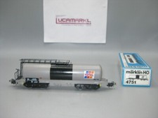 Märklin HO 4751 SNCF (755 0 147-5) carro cisterna francese "TOTAL", SoMo #d406