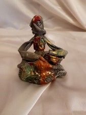 FABIO MOLA Ceramica Sarda  Cagliari cm 10,5 Vintage BELLISSIMA 