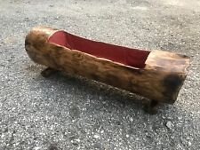 Fioriera Tronco In Legno 60cm