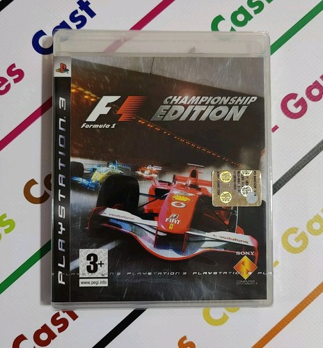 Championship edition ps3 - f1,