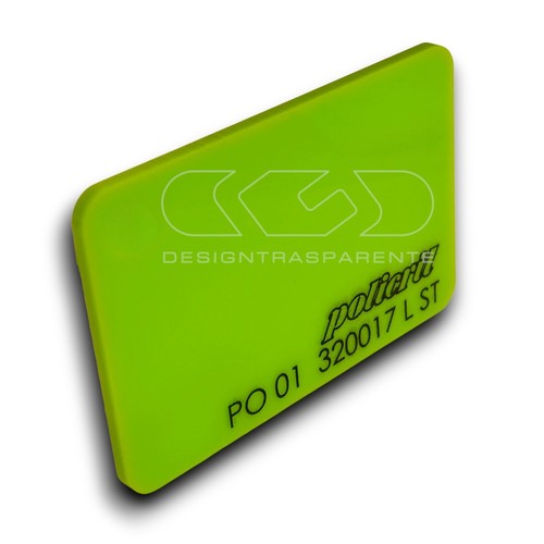 Lastra plexiglass verde acido - lastra,