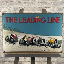 Insegna smaltata SHELL