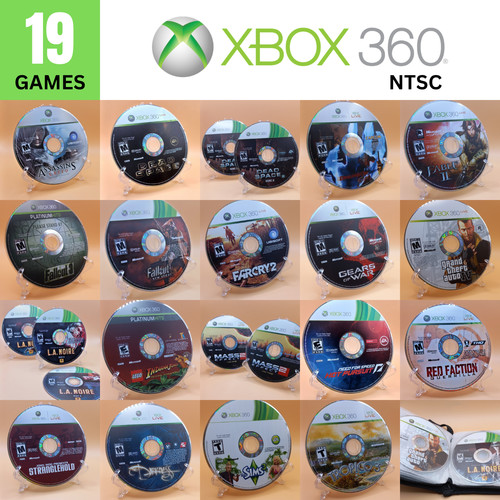 Microsoft xbox 360 lot 19 - xbox,