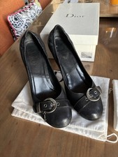 Escarpins Dior Gaucho noirs 41