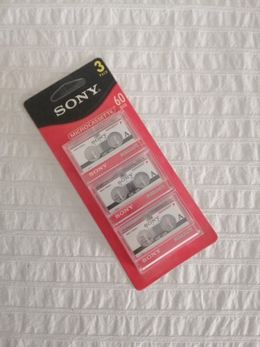 Sony microcassette - sony,