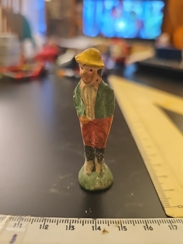Personaggio presepe vintage - personaggio,