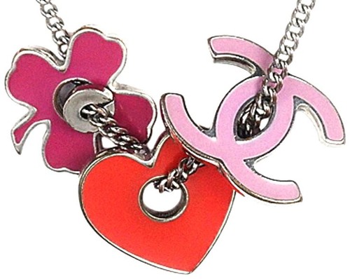 Collana chanel cuore - chanel, cc