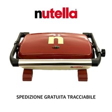 Fornetto Elettrico • Brand NUTELLA • Scalda Panini / Toast / Crepes • NUOVO •
