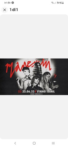 Biglietti maneskin camera - maneskin, +