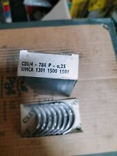 bronzine di banco clevite cbs/4 788 P 0,25 simca 1301 1500 1501