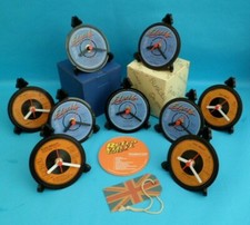 ELVIS PRESLEY Desk Side Table CLOCKS Upcycled Vinyl Record Hit Singles Size 4"