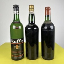 lotto di 3 bottiglie vino