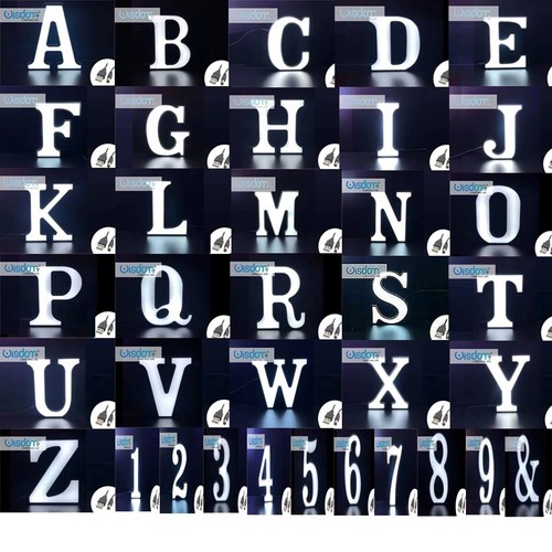Lettere luminose lettera led - lettera,