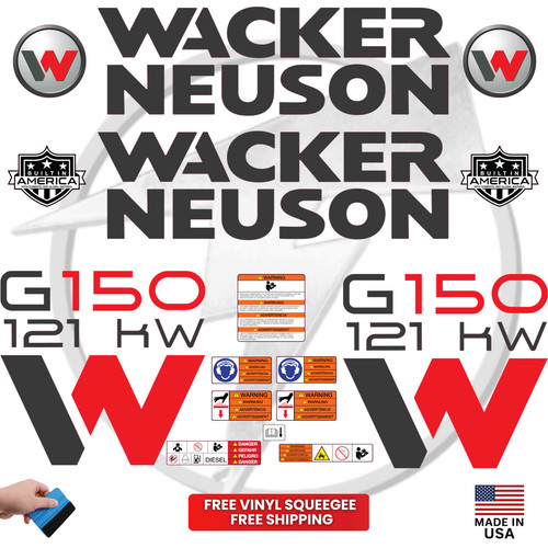 Adatto per wacker neuson - wacker, g150