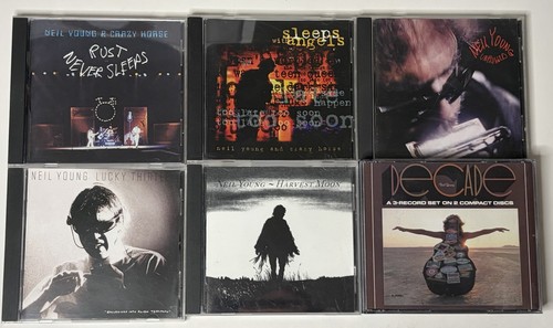 Lot neil young cds rust - 6,