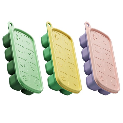 3pcs ice cube maker vassoio - 3pcs,