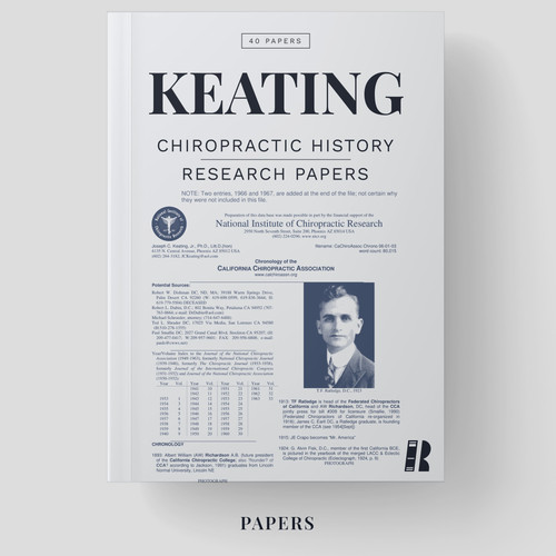 Keating chiropractic history - chiropractic,