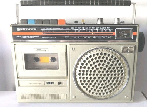 Pioneer radio cassette - radio,