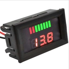 Voltmetro LED amperometro