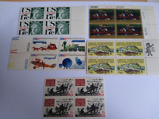 USA 5 francobolli in quartina anni vari MNH**