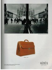  PUBBLICITA' ORIGINALE del 2000-BORSE "VALEXTRA" MILANO