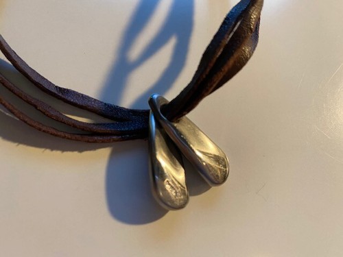 Bracciale collana con - bracciale/collana, ciondoli