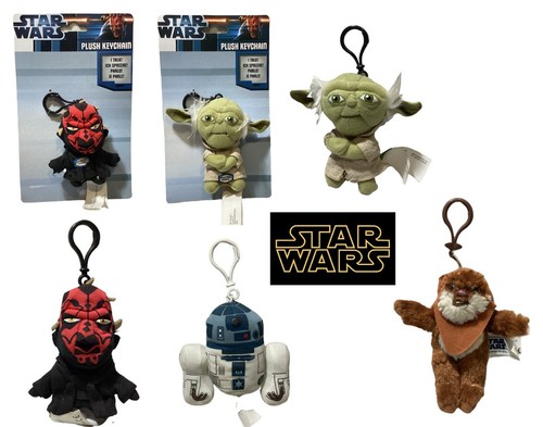Star wars portachiavi peluche - star,