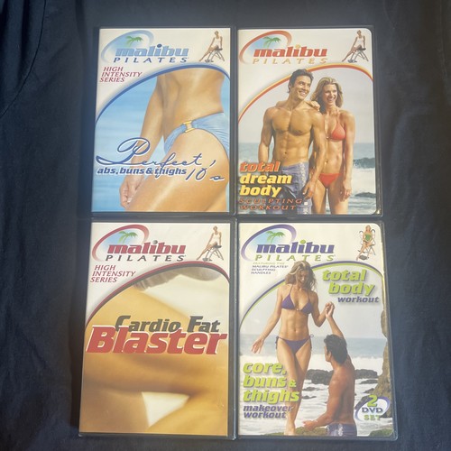 Malibu pilates dvd lot - pilates, 4
