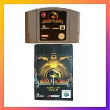 Gioco Mortal Kombat 4 per Console Nintendo 64 N64 Retrogame Retrò + Libretto