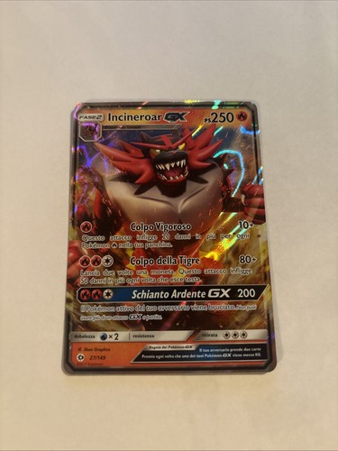 Carte pokemon incineroar - pokemon, gx