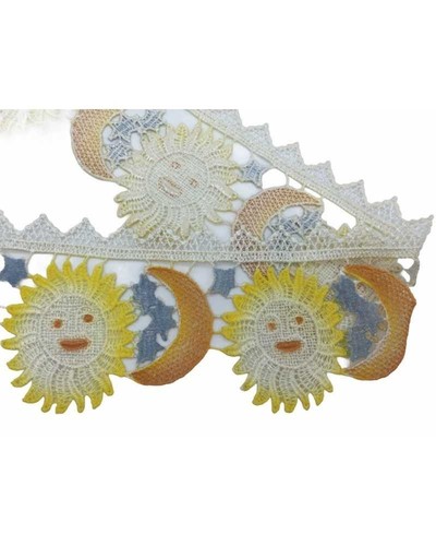 Merletto macramè smerlato - merletto,