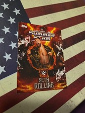 Topps WWE Seth Rollins Summerslam 2025 Edizione Speciale Wrestling Trading Card
