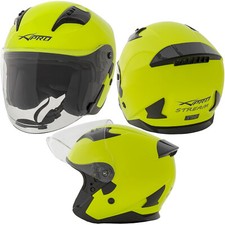 Casco Jet Moto Aperto Visiera
