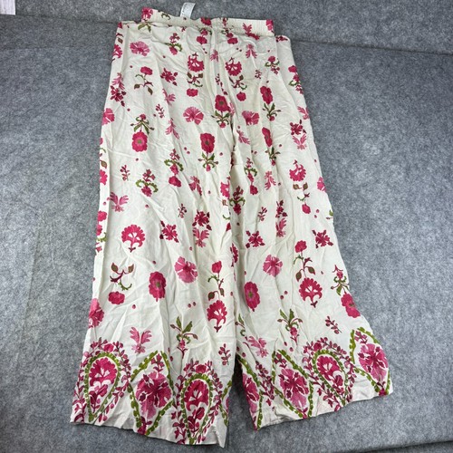 Zara wide leg floral - zara,