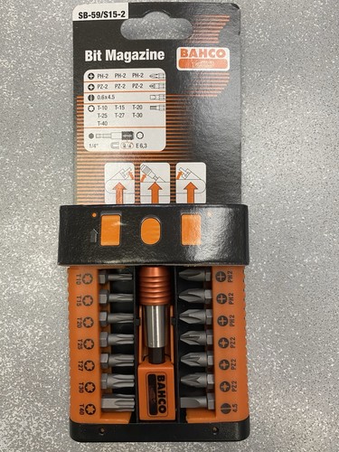Bahco assortimento inserti - assortimento,