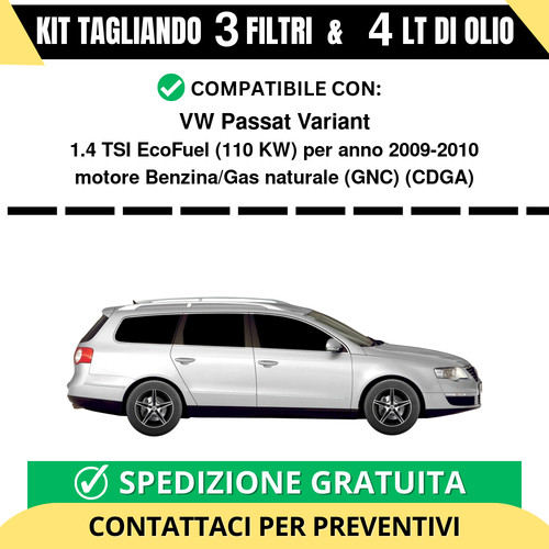 Tagliando per passat - per, vw