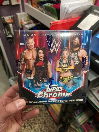 Topps wwe chrome - topps, 2026