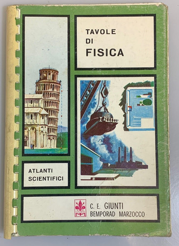 Libro tavole fisica - libro,