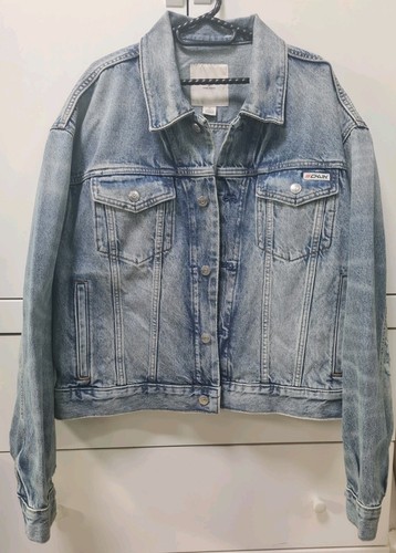 Giacca camionista denim calvin - giacca,