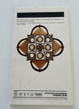 Fritz Hansen Mobler Small Furniture 54 Page Spec Catalog Panton Wegner Jacobsen