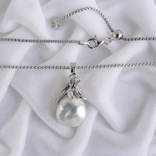 Grande collana argento - in,