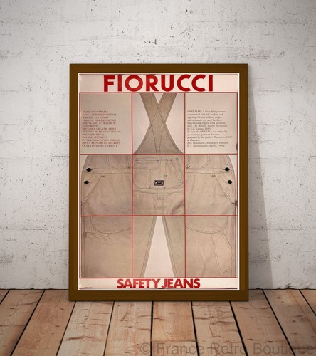 Poster affiche fiorucci safety - fiorucci,