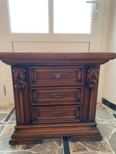 2 comodini camera da letto Classici Legno Massello