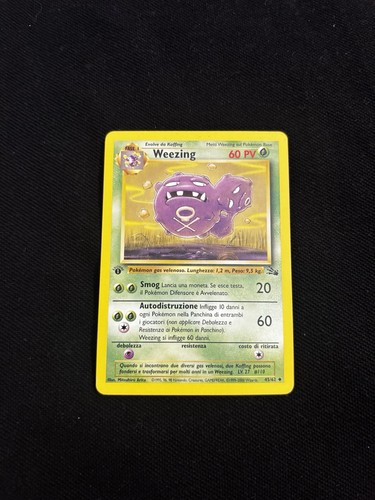 Card pokemon weezing 45 - card,