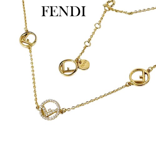 Collana fendi logo - fendi, f