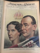 La Domenica del Corriere 21 1941 Aimone Irene di Savoia Croazia Lubiana Italiana