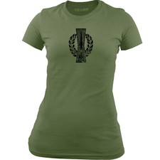 T-shirt donna effetto in