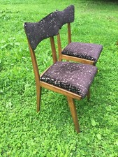 Coppia sedie in legno e