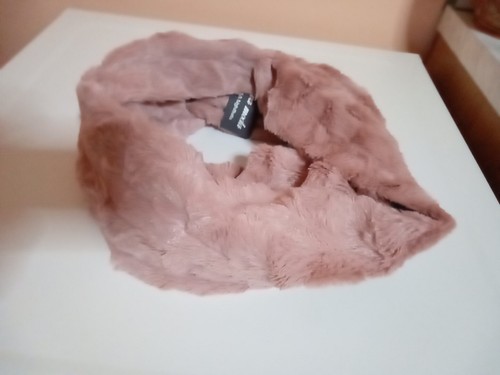 Collo pelliccia rosa - pelliccia,