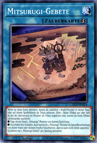 Yugioh preghiere mitsurugi - yugioh,